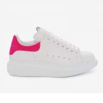 Alexander McQueen Women Oversized Sneaker Shoes-Rose