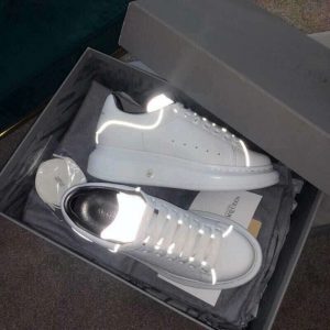 Retailer alexander mcqueen white reflective