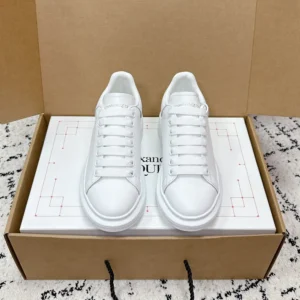 Alexander Mcqueen Unisex Oversized Sneaker Shoes White