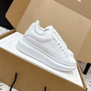 Alexander Mcqueen Unisex Oversized Sneaker Shoes White