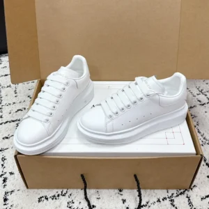 Alexander Mcqueen Unisex Oversized Sneaker Shoes White