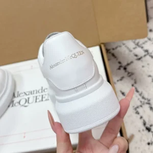 Alexander Mcqueen Unisex Oversized Sneaker Shoes White