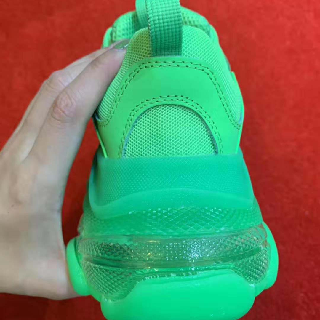 Balenciaga Unisex Triple S Clear Sole Trainers Oversized Multimaterial Sneakers 8 Balenciaga Unisex Triple S Clear Sole Trainers Oversized Multimaterial Sneakers - Image 8