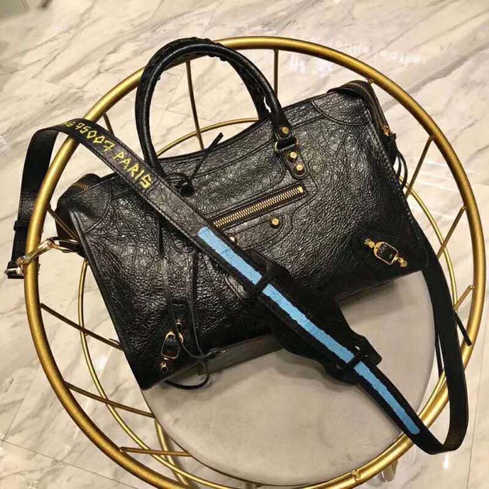Balenciaga Women Classic Gold City S-Black 3 Balenciaga Women Classic Gold City S-Black - Image 3