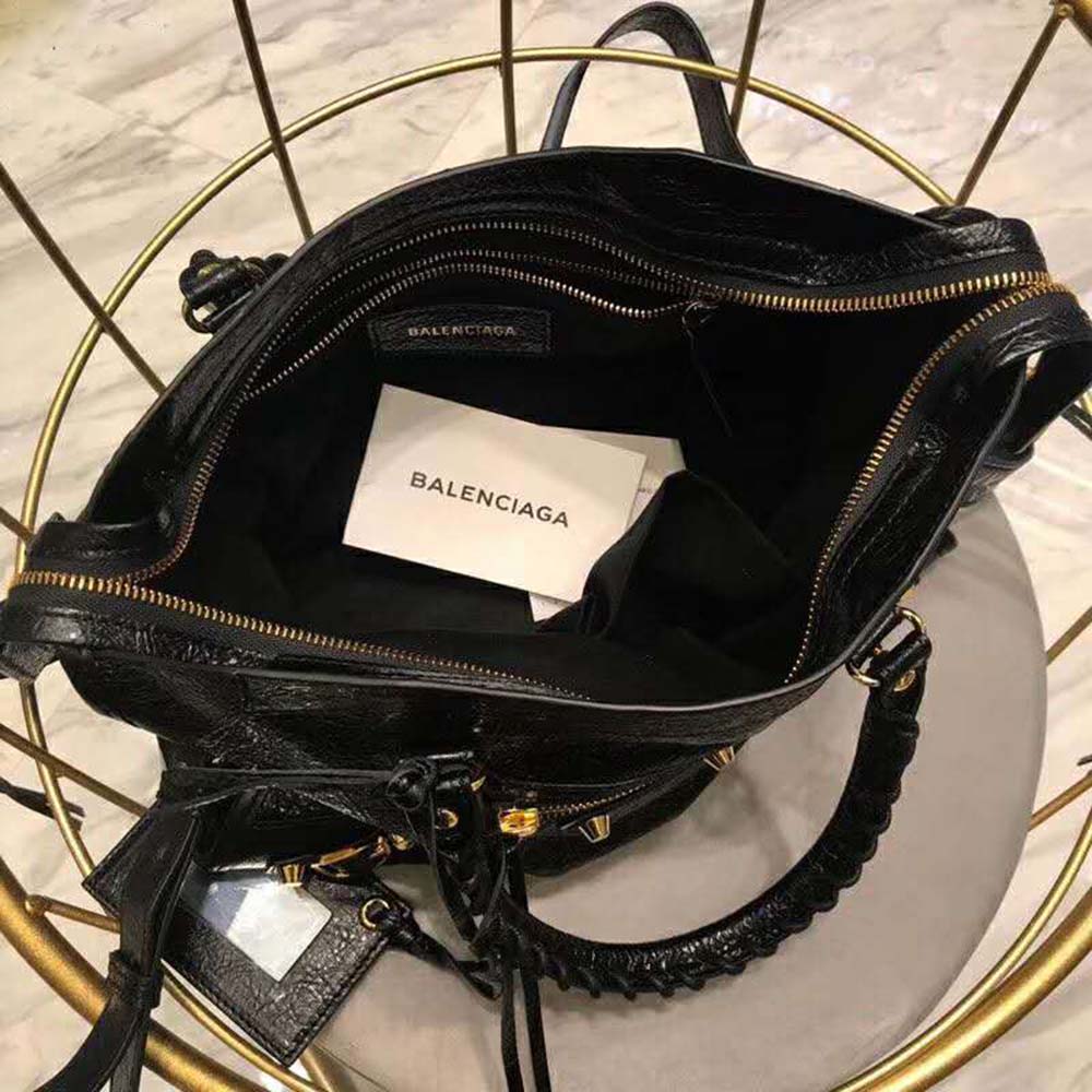 Balenciaga Women Classic Gold City S-Black 5 Balenciaga Women Classic Gold City S-Black - Image 5