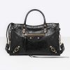 Balenciaga Women Classic Gold City S-Black