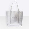 Balenciaga Women Everyday Tote XXS Metallic Effect-Silver 11 Balenciaga Women Everyday Tote XXS Metallic Effect-Silver