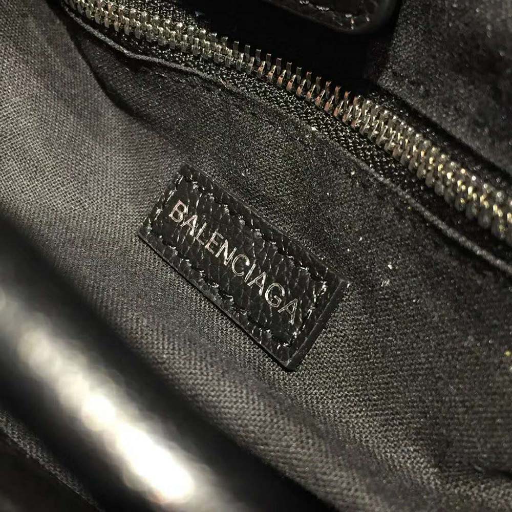 Balenciaga Women Shooping Tote XXS Small Natural Grain Calfskin-Black 10 Balenciaga Women Shooping Tote XXS Small Natural Grain Calfskin-Black - Image 10