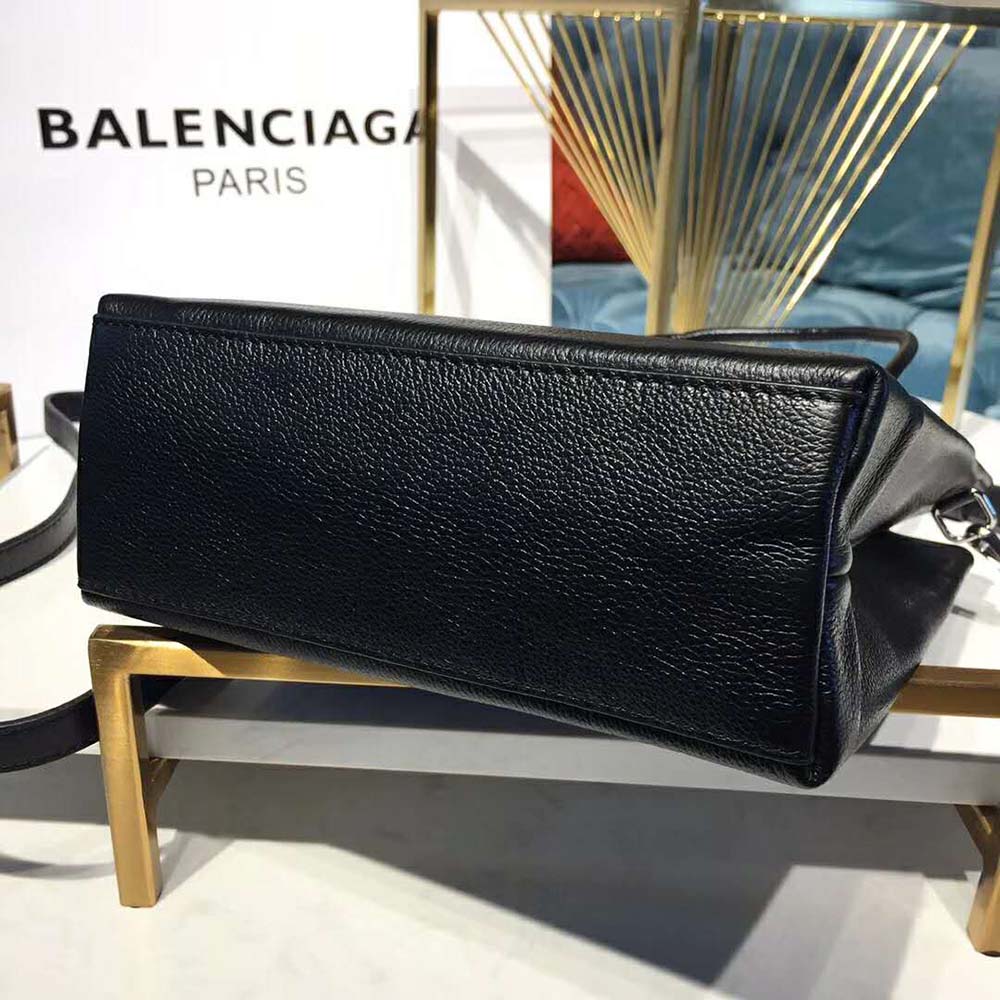 Balenciaga Women Shooping Tote XXS Small Natural Grain Calfskin-Black 7 Balenciaga Women Shooping Tote XXS Small Natural Grain Calfskin-Black - Image 7