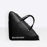 Balenciaga Women Triangle Duffle M Sized Calfskin Hand Carry Shoulder