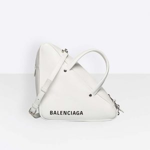 Balenciaga Women Triangle Duffle S Sized Calfskin Hand Carry Shoulder