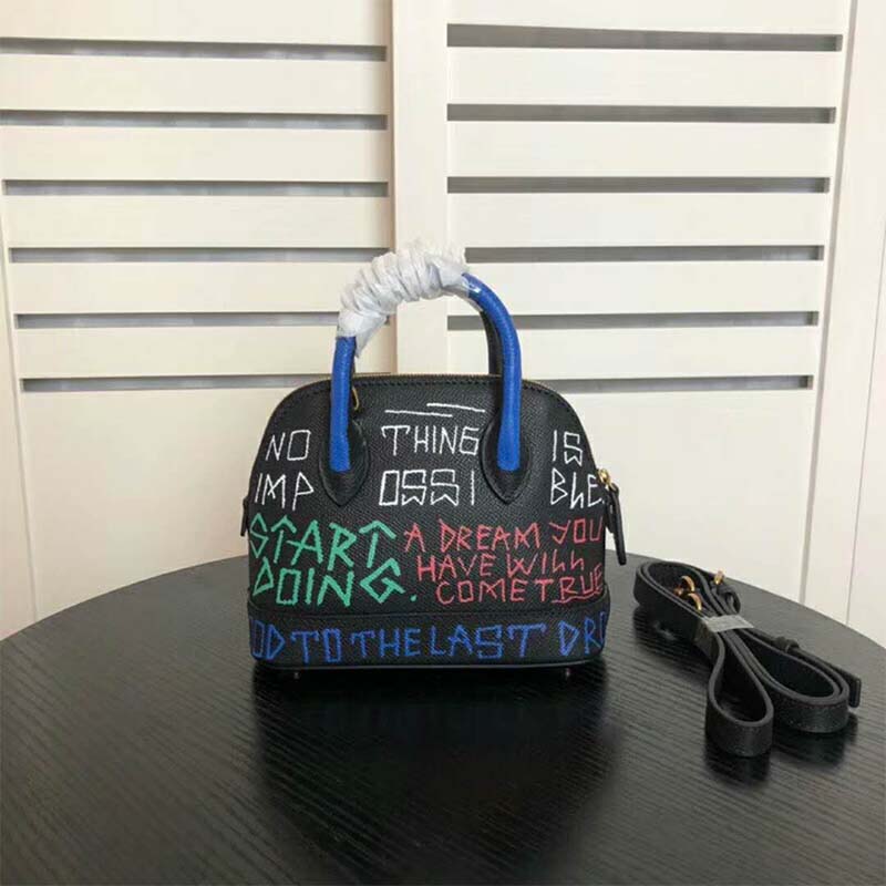 Balenciaga Ville Top Handle M in Black