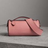 Burberry Women The Leather Barrel Bag-Pink