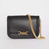 Burberry Women The Leather Link Bag-Black