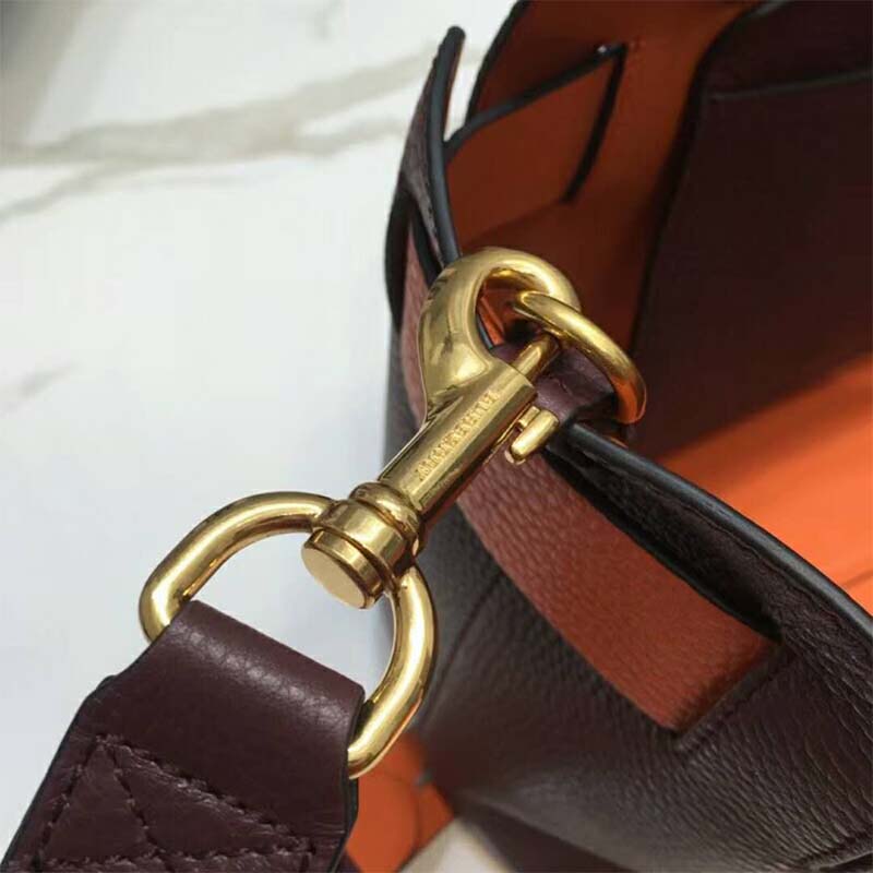 Burberry Women The Medium Leather Belt Bag-Maroon 7 Burberry Women The Medium Leather Belt Bag-Maroon - Image 7
