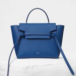 Celine Small Belt Bag in Smooth Calfskin Leather-Blue