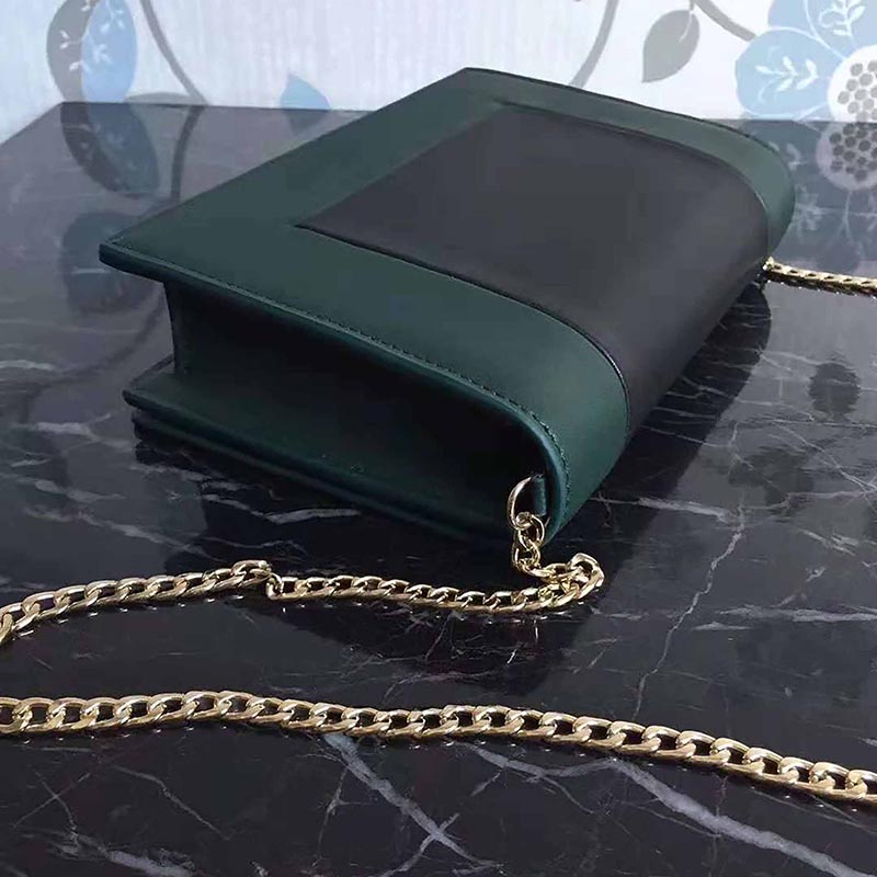 celine frame evening clutch on chain