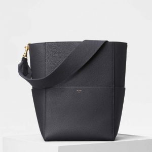 celine sangle seau black