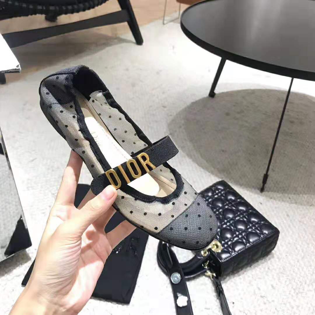 Dior baby d discount ballet pump harga