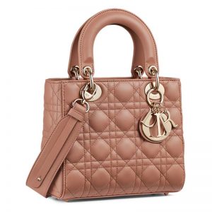 Dior Women MY ABCDIOR Lambskin Personalize Bag-Pink