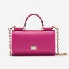 Dolce Gabbana D&G Women Min Von Bag in Dauphine Leather