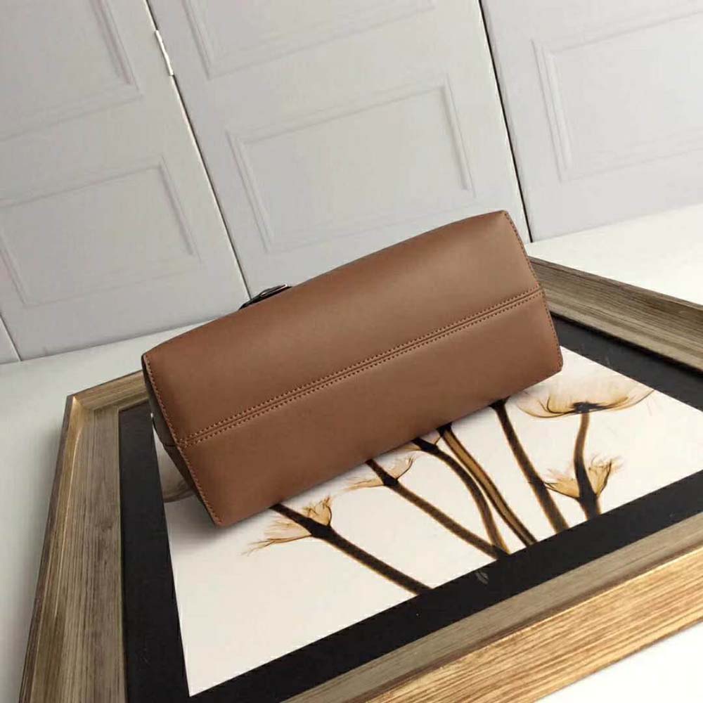 Fendi Women By the Way Regular Leather Boston Bag-Brown 6 Fendi Women By the Way Regular Leather Boston Bag-Brown - Image 6