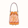 Fendi Women MON TRESOR PU Mini-Bag-Orange