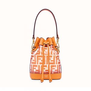 Fendi Women MON TRESOR PU Mini-Bag-Orange