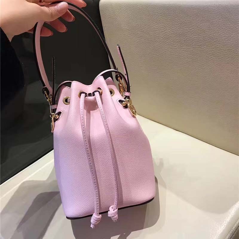 Mon Tresor - Pink leather mini-bag