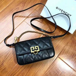 Givenchy pocket quilted leather shoulder online bag