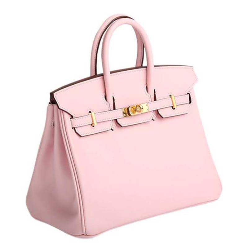 Hermes Birkin Bag Togo Leather Gold Hardware In Pink