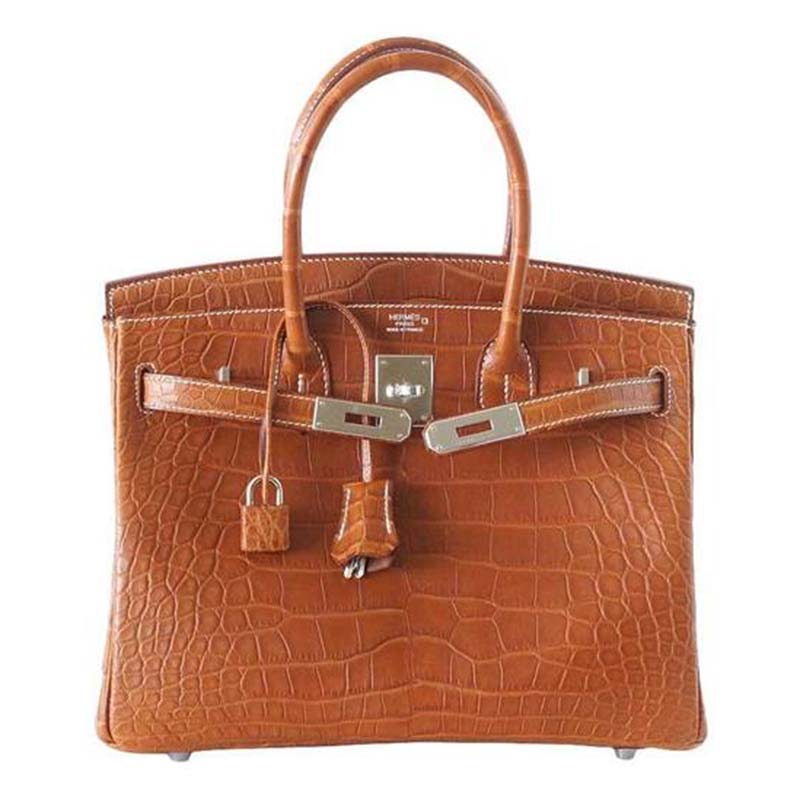 brown hermes birkin bag