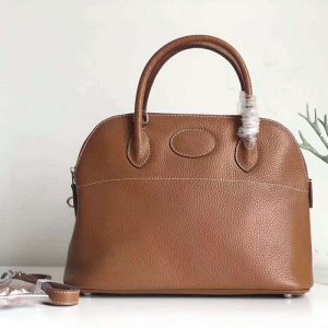 HERMES BOLIDE 31 TAURILLON CLEMENCE BROWN