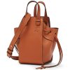 Loewe Women Hammock Dw Mini Bag in Nappa Calf-Brown 3 Loewe Women Hammock Dw Mini Bag in Nappa Calf-Carmine