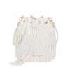 Miu Miu Women Matelasse Leather Bag-White