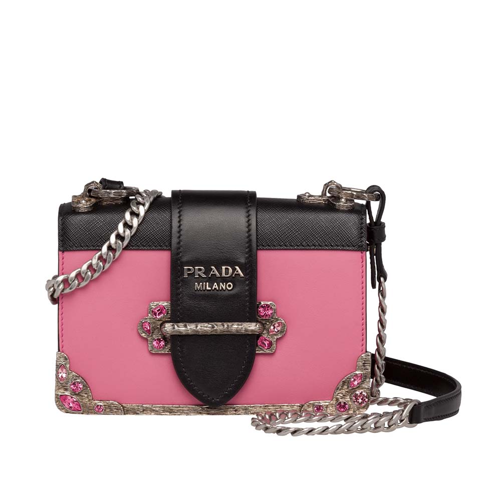 prada cahier pink