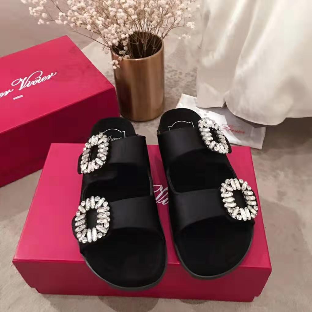 Roger vivier slidy viv sandals hot sale