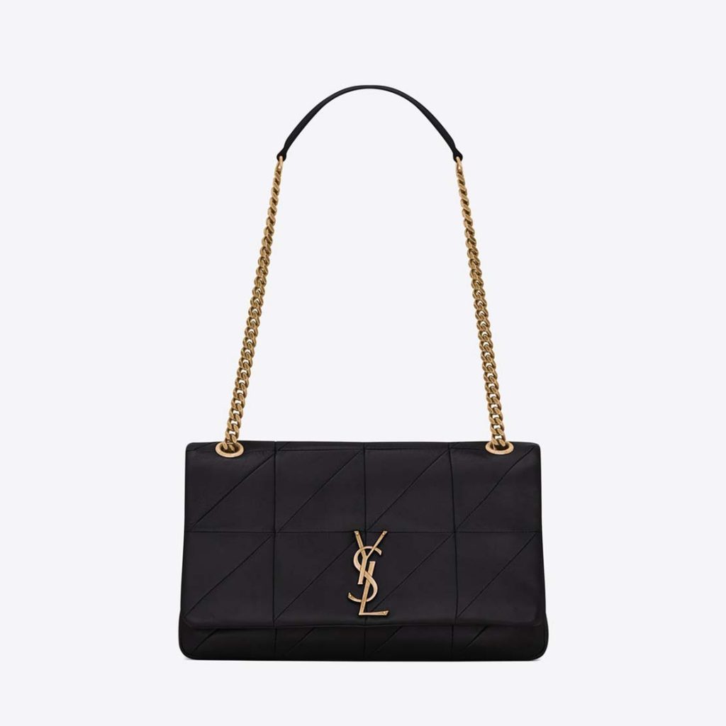 Saint Laurent YSL Medium Kate Tassel Chain Bag Calfskin Leather-Black