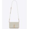 Saint Laurent YSL Women Angie Chain Bag Diamond-Quilted Lambskin