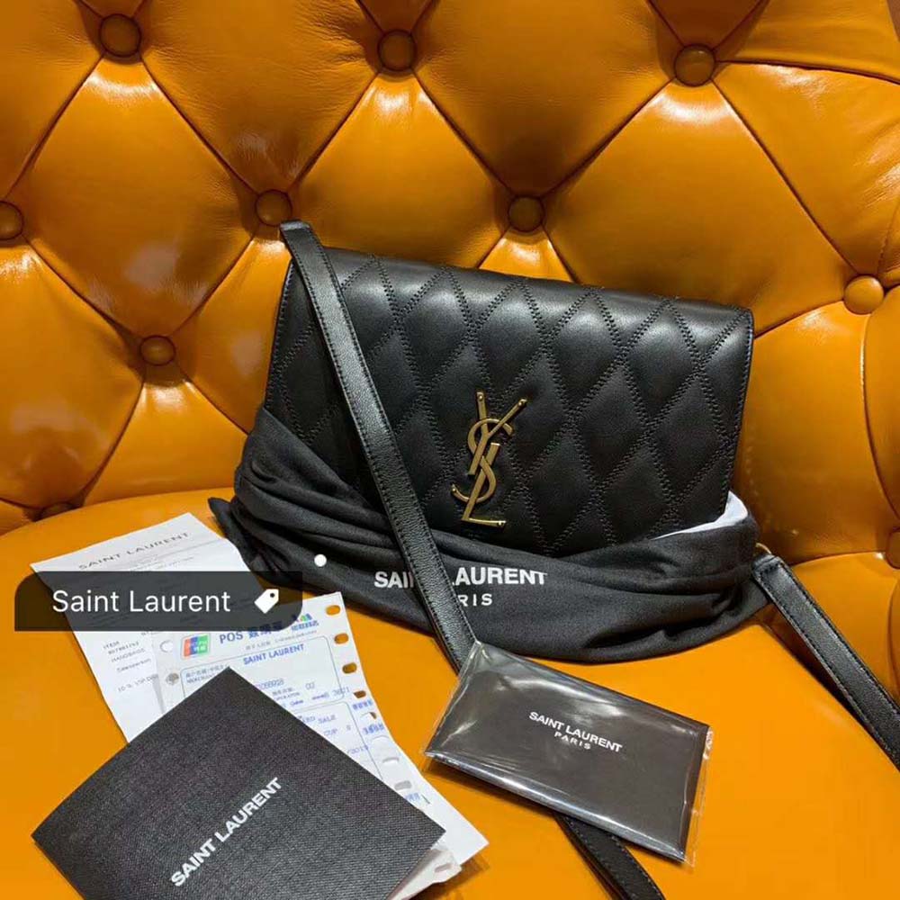 ysl angie chain bag in quilted lambskin