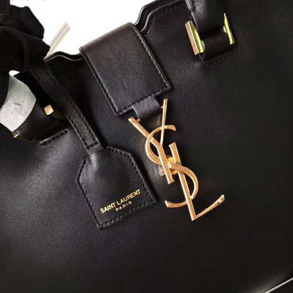 Cabas ysl small clearance in smooth leather