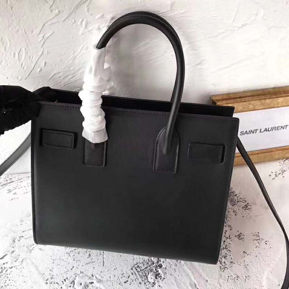 Saint Laurent YSL Women Classic Sac De Jour Baby Smooth-Black 3 Saint Laurent YSL Women Classic Sac De Jour Baby Smooth-Black - Image 3