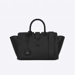 Saint Laurent YSL Women Downtown Small Cabas Smooth Crocodile Embossed