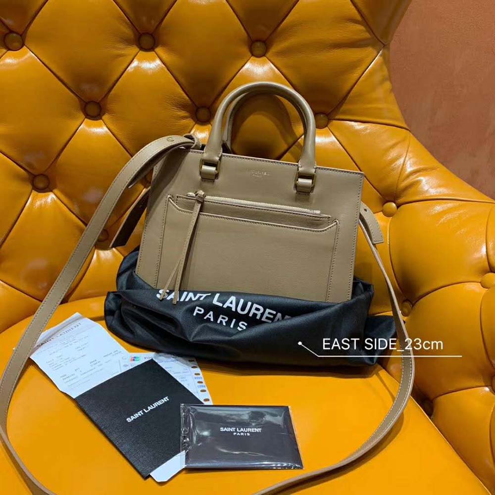 Ysl east cheap side small tote