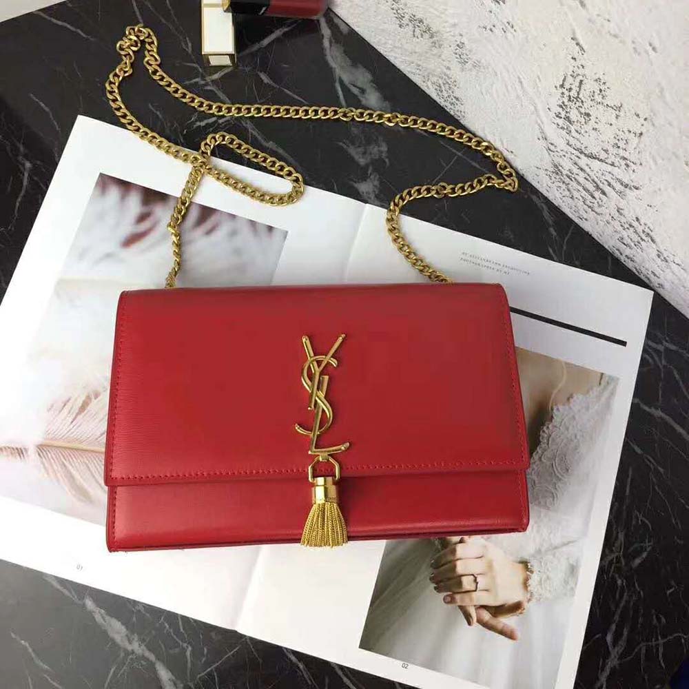 ysl kate medium with tassel in smooth leather