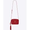 Saint Laurent YSL Women Lou Camera Bag Matelasse Leather-Red
