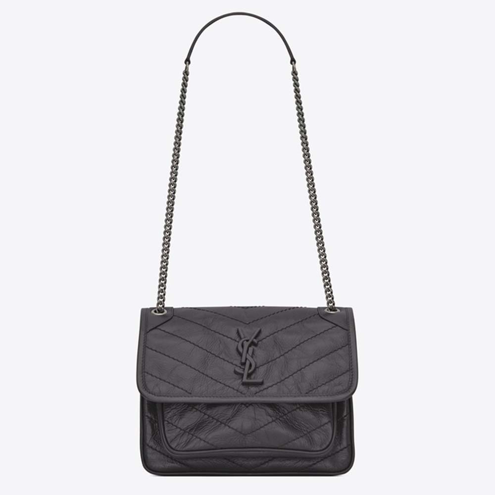 light grey ysl bag