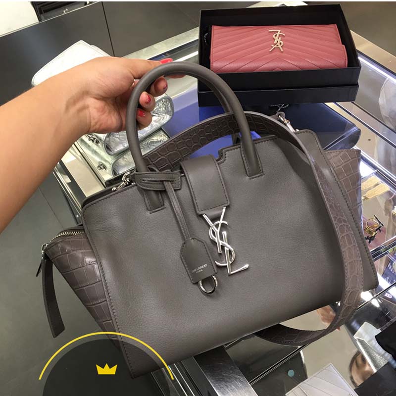 ysl small downtown cabas bag