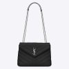 Saint Laurent YSL Women Small Loulou Bag Y Quilted Leather-Black 12 Saint Laurent YSL Women Small Loulou Bag Y Quilted Leather-Black