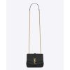 Saint Laurent YSL Women Sulpice Small in Matelasse Leather-Black